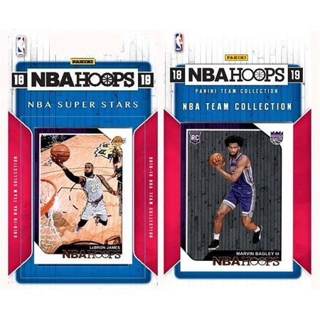 WILLIAMS & SON SAW & SUPPLY C&I Collectables 2018SACKINGTS NBA Sacramento Kings Licensed 2018-19 Hoops Team Set Plus 2018-19 Hoops All-Star Set 2018SACKINGTS